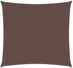 vidaXL Sonnensegel Oxford-Gewebe Quadratisch 4,5x4,5 m Braun 135800
