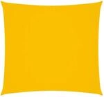 vidaXL Sonnensegel Oxford-Gewebe Quadratisch 4,5x4,5 m Gelb 135580