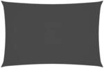 vidaXL Sonnensegel Oxford-Gewebe Rechteckig 2x4 m Anthrazit 42303