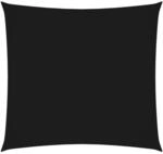 vidaXL Sonnensegel Oxford-Gewebe Quadratisch 7x7 m Schwarz 135748