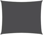 vidaXL Sonnensegel Oxford-Gewebe Rechteckig 2,5x3,5 m Anthrazit 135096