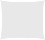 vidaXL Sonnensegel Oxford-Gewebe Rechteckig 2,5x3 m Wei&szlig; 135260