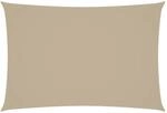 vidaXL Sonnensegel Oxford-Gewebe Rechteckig 2,5x4,5 m Beige 135153