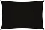 vidaXL Sonnensegel Oxford-Gewebe Rechteckig 2,5x4,5 m Schwarz 135758