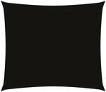 vidaXL Sonnensegel Oxford-Gewebe Rechteckig 2x2,5 m Schwarz 135749