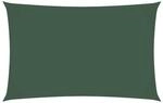 vidaXL Sonnensegel Oxford-Gewebe Rechteckig 2x4,5 m Dunkelgr&uuml;n 135478