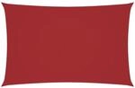 vidaXL Sonnensegel Oxford-Gewebe Rechteckig 2x4,5 m Rot 135643