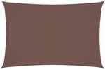 vidaXL Sonnensegel Oxford-Gewebe Rechteckig 2x4 m Braun 135807