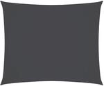 vidaXL Sonnensegel Oxford-Gewebe Rechteckig 3,5x4,5 m Anthrazit 135104