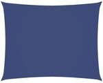 vidaXL Sonnensegel Oxford-Gewebe Rechteckig 3,5x4,5 m Blau 135544