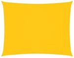 vidaXL Sonnensegel Oxford-Gewebe Rechteckig 3,5x4,5 m Gelb 135599