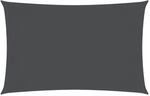vidaXL Sonnensegel Oxford-Gewebe Rechteckig 3,5x5 m Anthrazit 135105