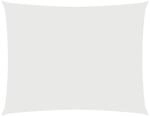 vidaXL Sonnensegel Oxford-Gewebe Rechteckig 3,5x5 m Wei&szlig; 135270