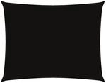 vidaXL Sonnensegel Oxford-Gewebe Rechteckig 4x5 m Schwarz 135766