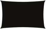 vidaXL Sonnensegel Oxford-Gewebe Rechteckig 4x7 m Schwarz 135768