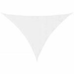 vidaXL Sonnensegel Oxford-Gewebe Dreieckig 3x4x5 m Wei&szlig; 135283