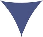 vidaXL Sonnensegel Oxford-Gewebe Dreieckig 4,5x4,5x4,5 m Blau 135563