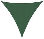vidaXL Sonnensegel Oxford-Gewebe Dreieckig 4x4x4 m Dunkelgr&uuml;n 135506