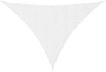 vidaXL Sonnensegel Oxford-Gewebe Dreieckig 4x4x5,8 m Wei&szlig; 135287