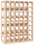 vidaXL Weinregal 70x33x94 cm Massivholz Kiefer