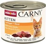 Carny Katzen-Nassfutter Kitten Gefl&uuml;gel und Rind 200 g