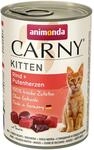 Carny Katzen-Nassfutter Kitten Rind und Pute 400 g