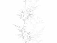 Marburg Vliestapete Hailey Nov Floral Weiß Grau FSC®