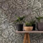 Marburg Vliestapete Botanica Floral Braun FSC&reg;