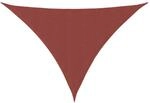 vidaXL Sonnensegel Oxford-Gewebe Dreieckig 5x7x7 m Terrakotta-Rot 135402