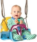 Outsunny Babyschaukel mit Verstellbarem Seil 120-180 cm