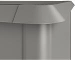 Biohort Schneckenschutz f&uuml;r HochBeet 1 m x 1 m Quarzgrau-Metallic