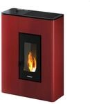 Freepoint Pelletofen FreePoint Pelletofen Atri Metall Bordeaux 4,9 kW