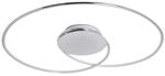 Lindby LED Deckenleuchte Joline 9639014 Modern in Chrom aus Metall Wohnzimmerleuchte