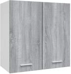 vidaXL H&auml;ngeschrank Grau Sonoma 60x31x60 cm Holzwerkstoff