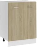 vidaXL Unterschrank Sonoma-Eiche 60x46x81,5 cm Holzwerkstoff Modell 1