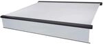 MCW Kassetten-Markise H124 Volant Ausfahrbar 4x3m Acryl Creme Anthrazit