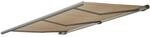 MCW Elektrische Kassettenmarkise H27 6x3m Polyester Creme Rahmen Grau