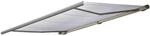 MCW Elektrische Kassettenmarkise H122 4x3m Acryl Creme Rahmen Grau