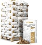 Stroy Miscanthus Pellets Einstreu 15kg x 65 Sack 975kg Palette
