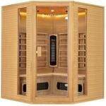 Artsauna Infrarotkabine W&auml;rmekabine Nyborg E150K mit Keramik Fl&auml;chenstrahler und