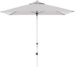 Doppler Balkonschirm Expert 220 cm x 140 cm Hellgrau mit Knickfunktion