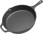 Wiltec Bratpfanne Gusseisen &Oslash;30Cm Mit Griff Feuerpfanne Grillpfanne Steakpfanne