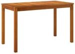vidaXL Gartentisch 110x55x67 cm Massivholz Akazie 319718
