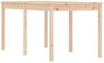 vidaXL Gartentisch 159,5x82,5x76 cm Massivholz Kiefer 823976