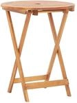 vidaXL Gartentisch Klappbar 60x75 cm Massivholz Akazie 46346