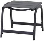 Siena Garden Hocker Tesoro 51 cm x 51 cm x 43 cm Matt-Anthrazit