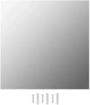 vidaXL Wandspiegel 60 x 60 cm Quadratisch Glas 245700