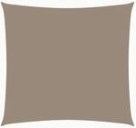 vidaXL Sonnensegel Oxford-Gewebe Quadratisch 2,5x2,5 m Taupe 135411