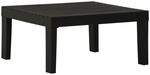 vidaXL Lounge-Gartentisch Kunststoff Grau 315851