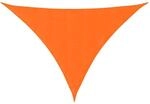 vidaXL Sonnensegel Oxford-Gewebe Dreieckig 3x4x5 m Orange 135723